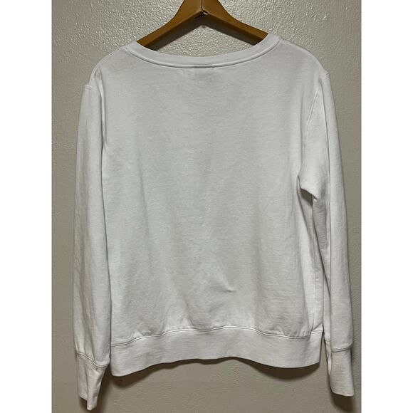 Women's Officially Licensed NFL Sequence Denver Broncos Football Sweatshirt Sz L - Picture 2 of 6